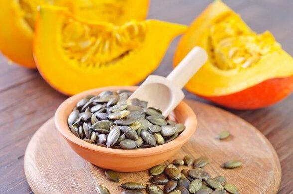Pumpkin seeds to remove parasites from the body